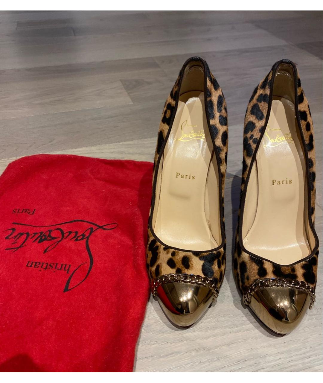 CHRISTIAN LOUBOUTIN Мульти туфли, фото 2