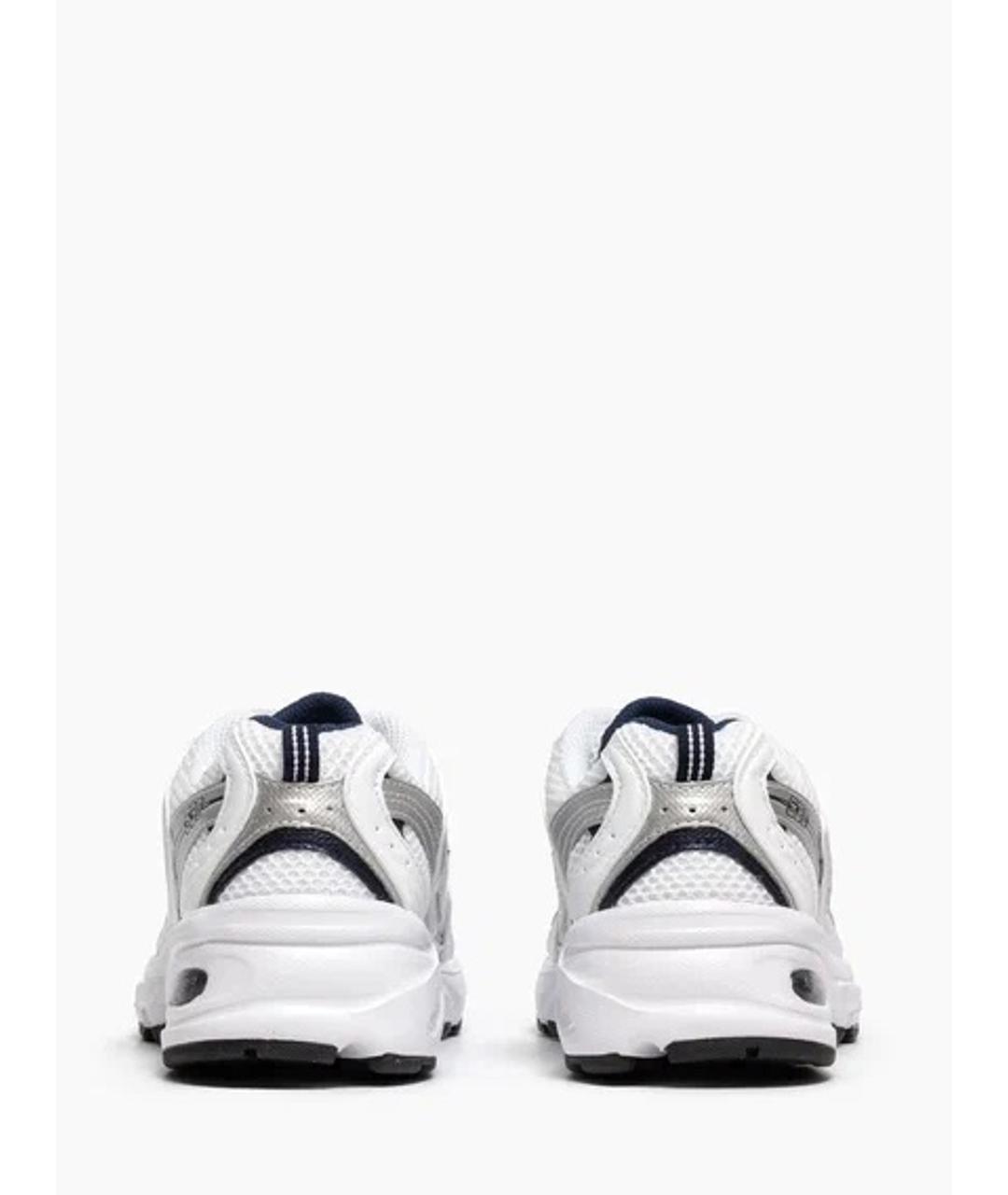 NEW BALANCE Белые текстильные кроссовки, фото 5