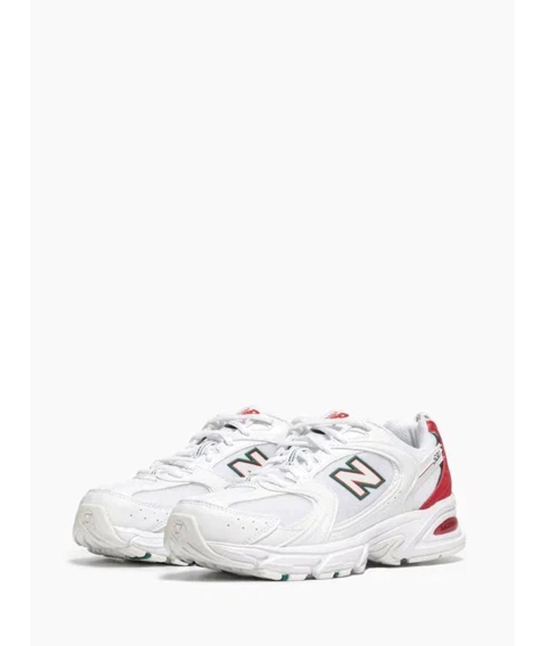 NEW BALANCE Красные текстильные кроссовки, фото 2