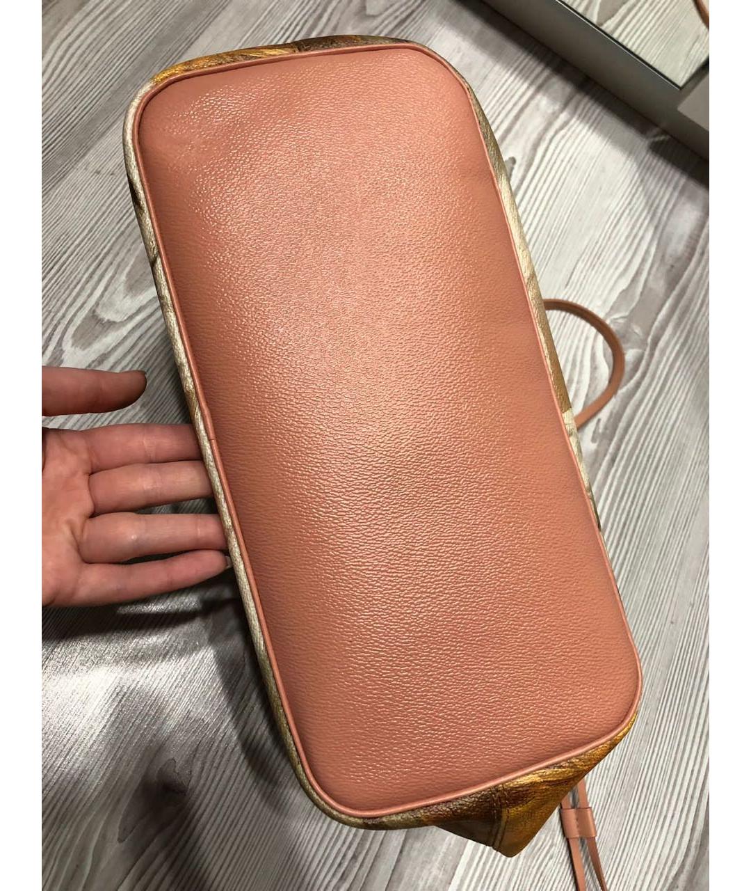 LOUIS VUITTON Кожаная сумка тоут, фото 5