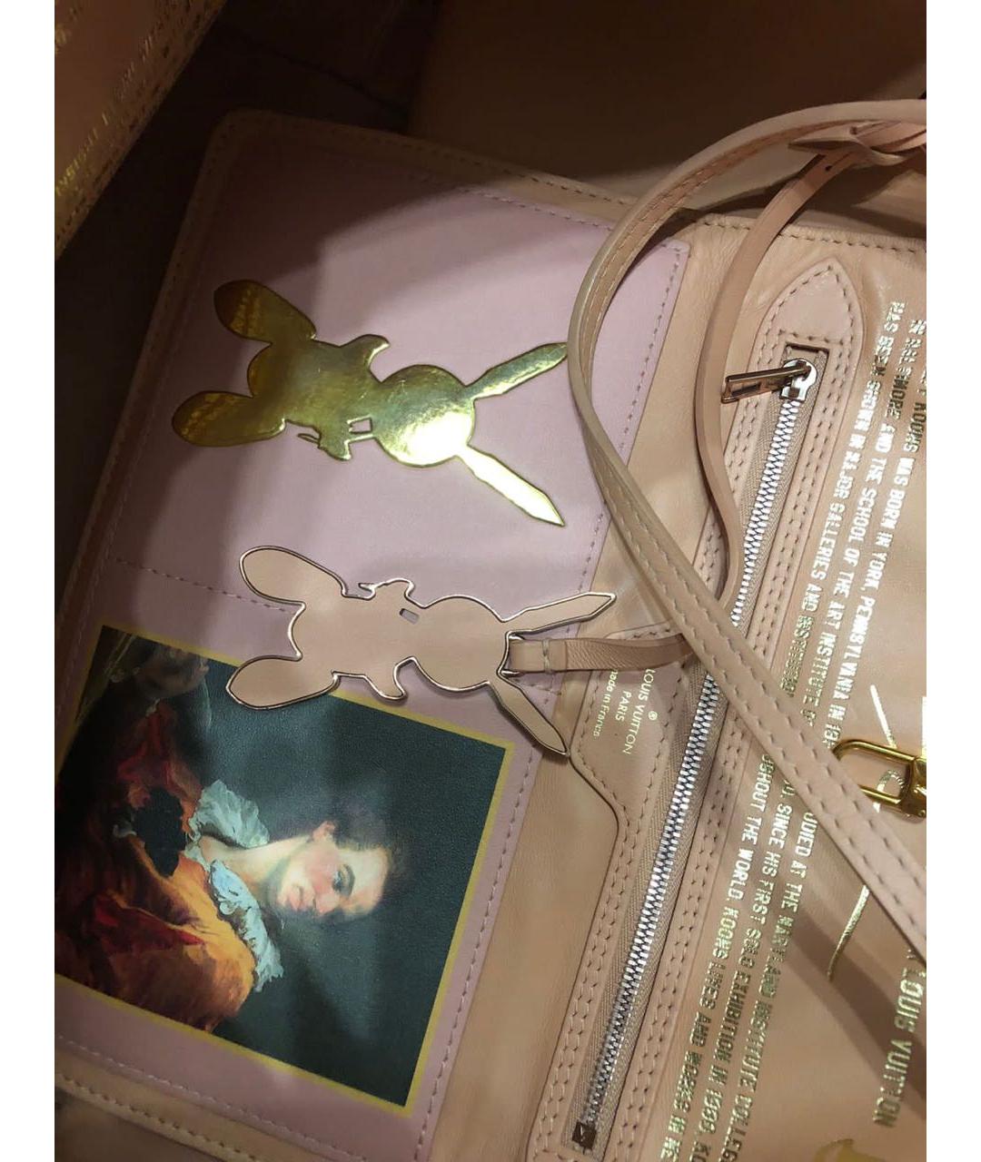 LOUIS VUITTON Кожаная сумка тоут, фото 8