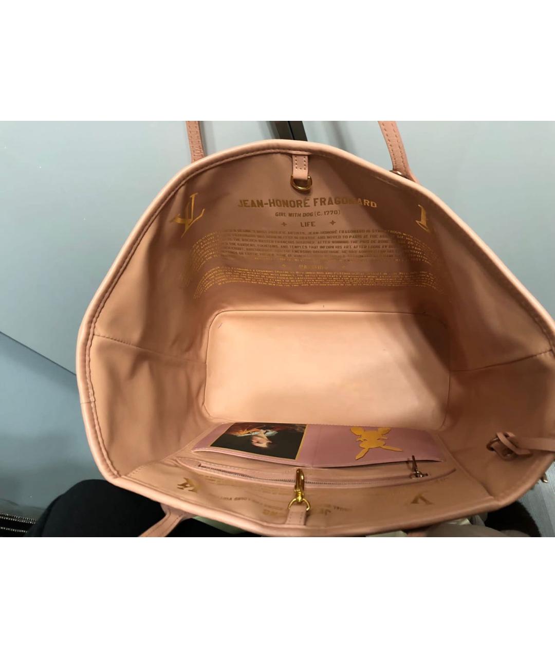 LOUIS VUITTON Кожаная сумка тоут, фото 3