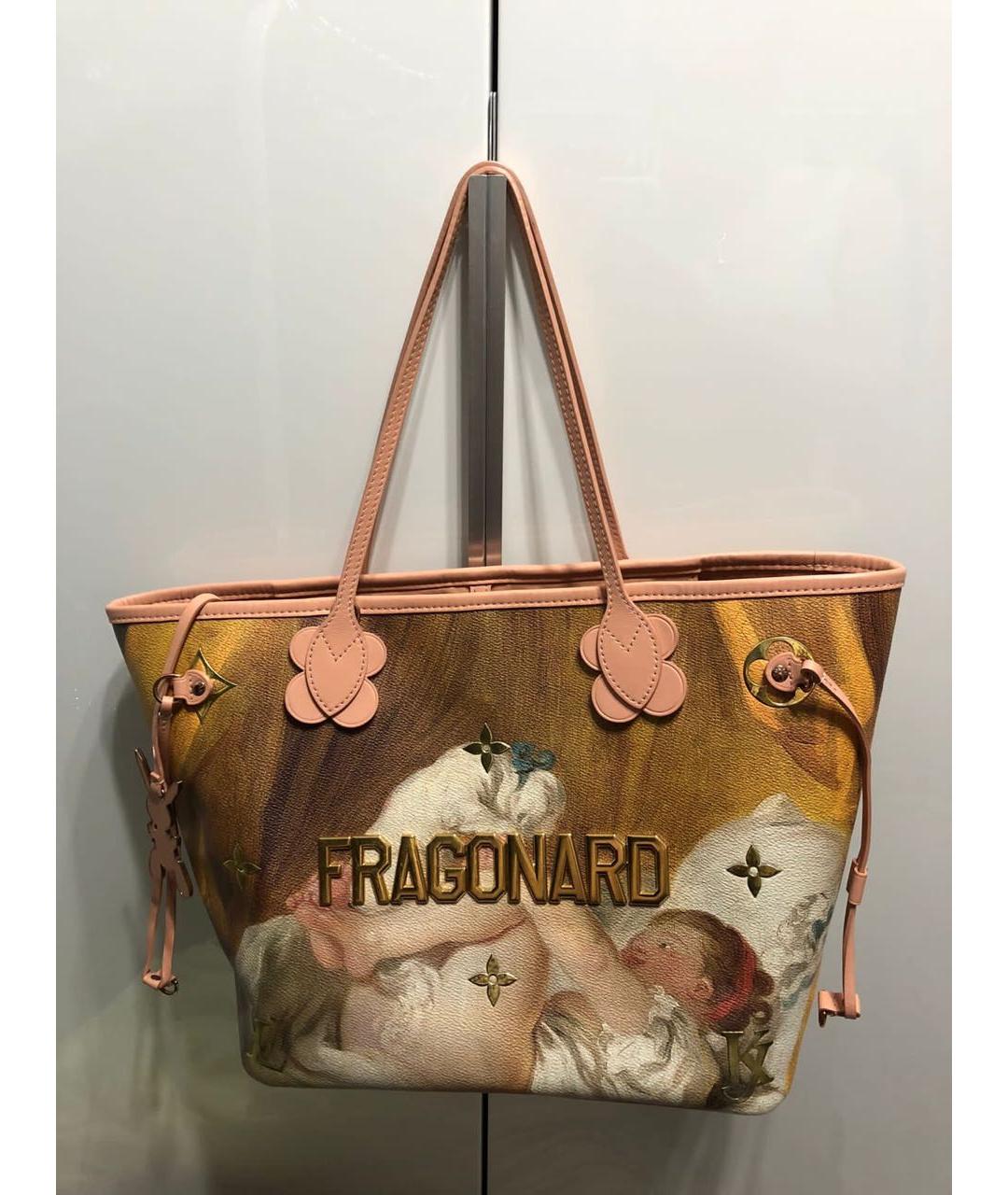 LOUIS VUITTON Кожаная сумка тоут, фото 9