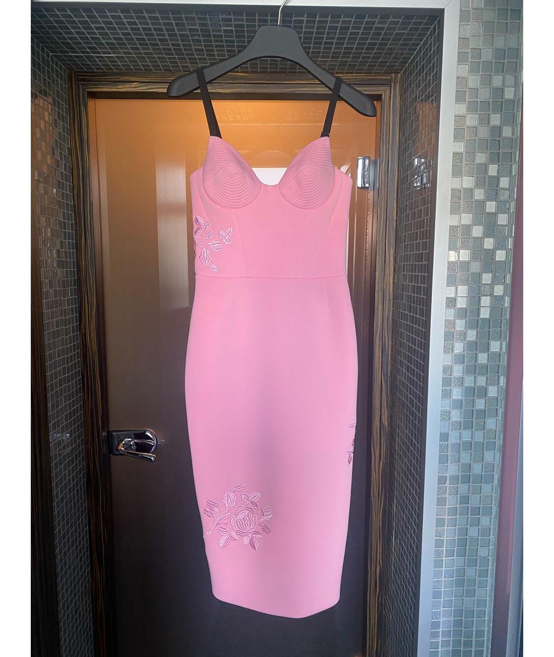 BOHEMIQUE Розовое коктейльное платье, фото 9
