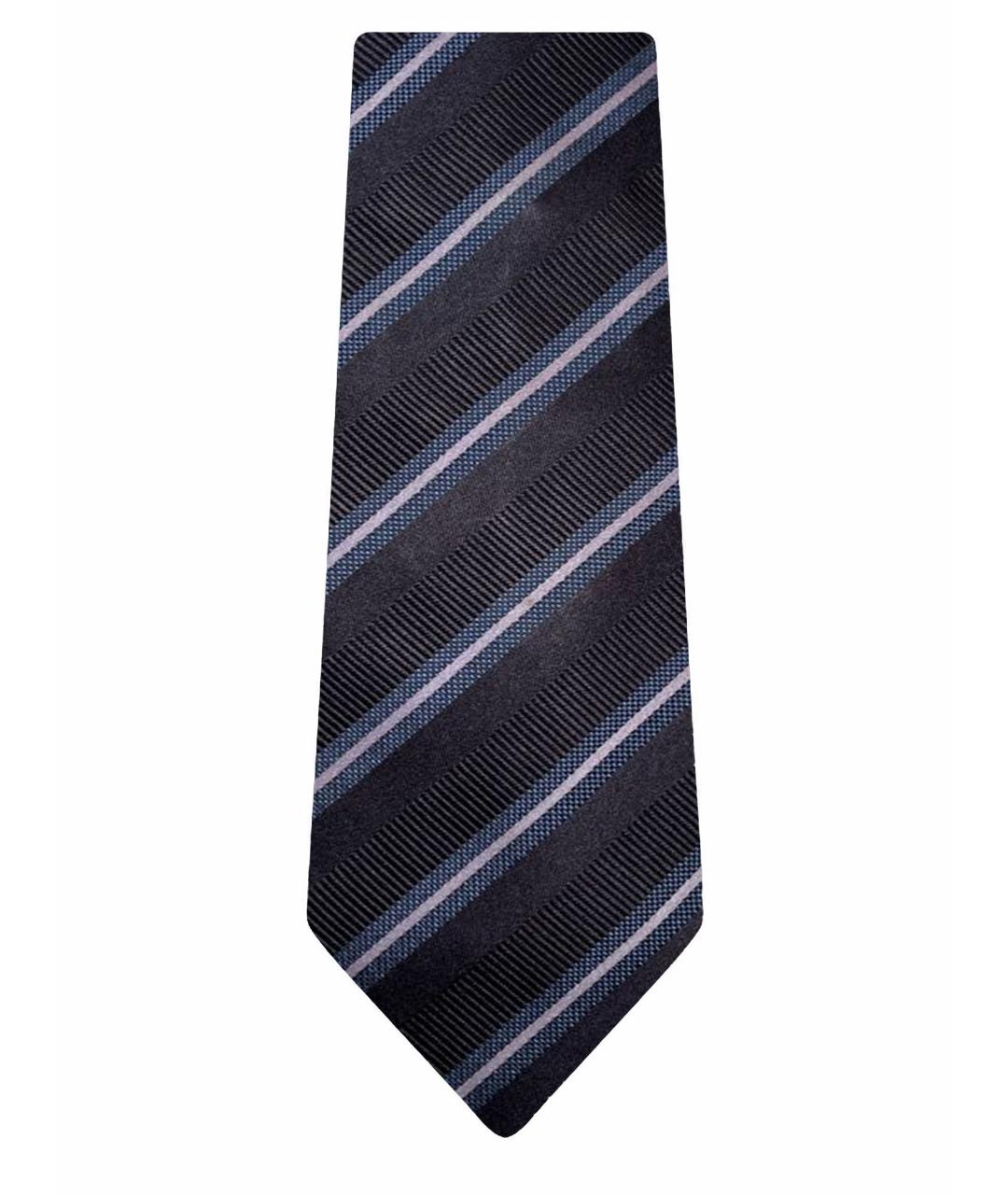 CORNELIANI Синий шелковый галстук, фото 1