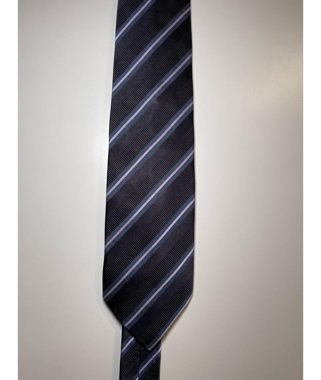 CORNELIANI Синий шелковый галстук, фото 6