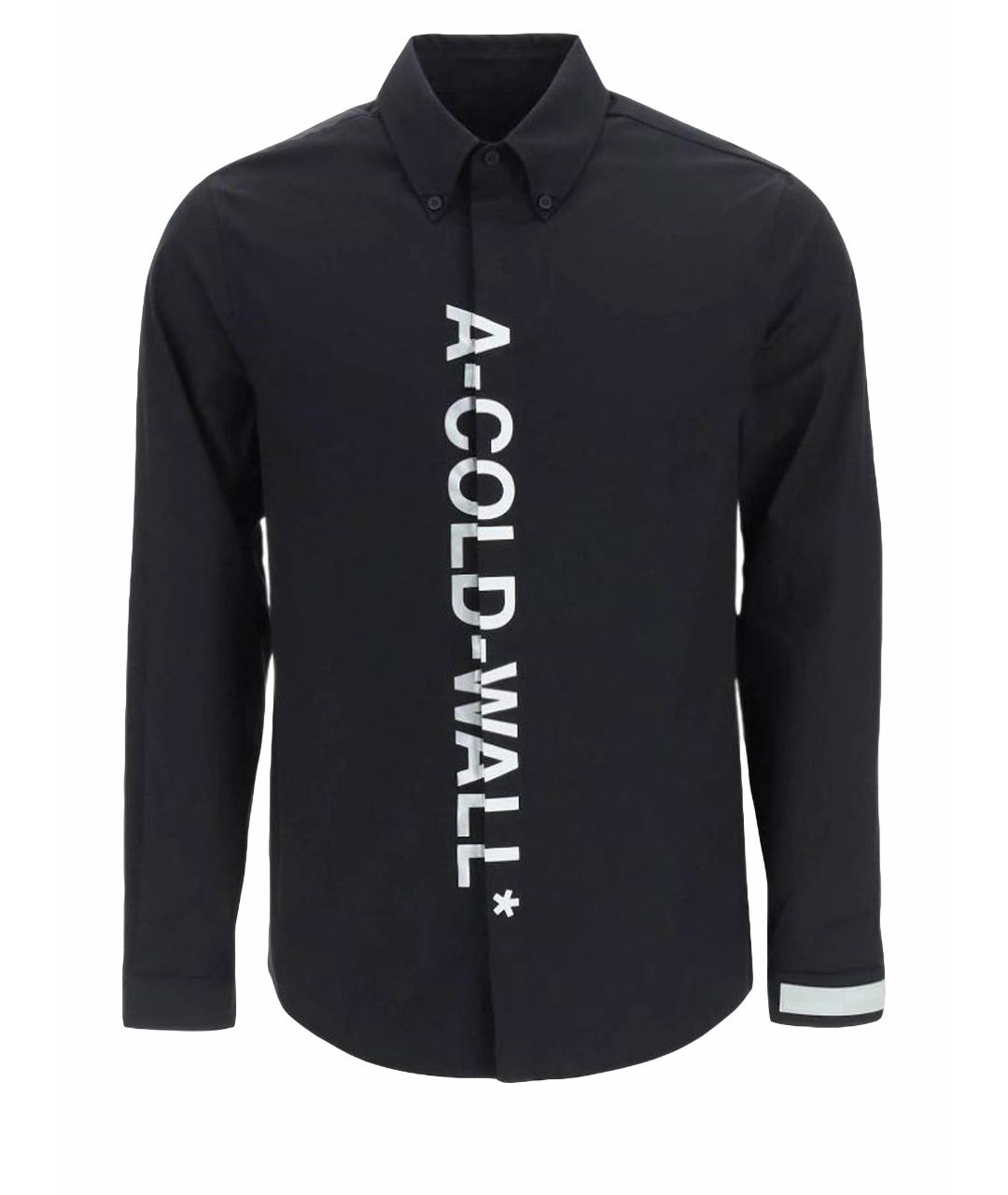 A-COLD-WALL* Черная хлопковая кэжуал рубашка, фото 1