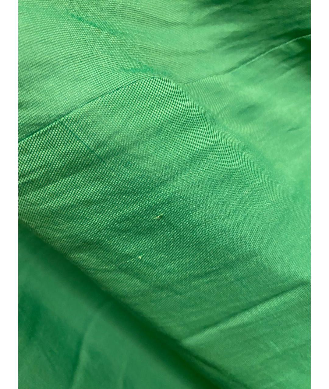 NO. 21 Зеленые вискозное вечернее платье, фото 8