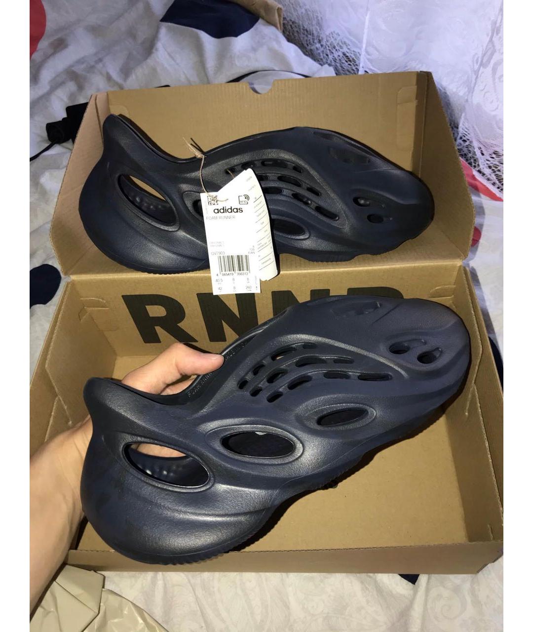 ADIDAS YEEZY Резиновые низкие кроссовки / кеды, фото 5
