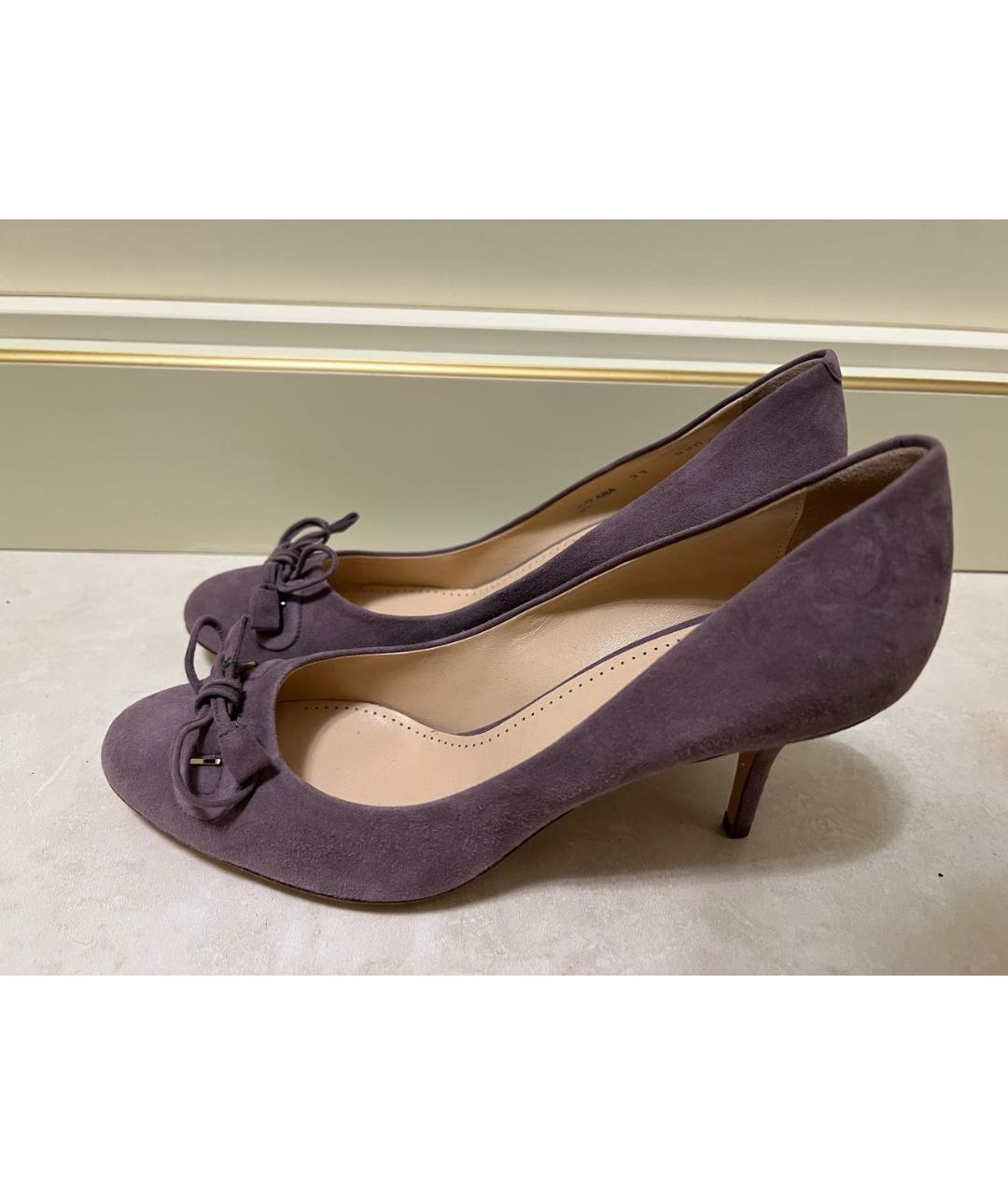 BALLY Фиолетовые туфли из искусственной кожи, фото 2