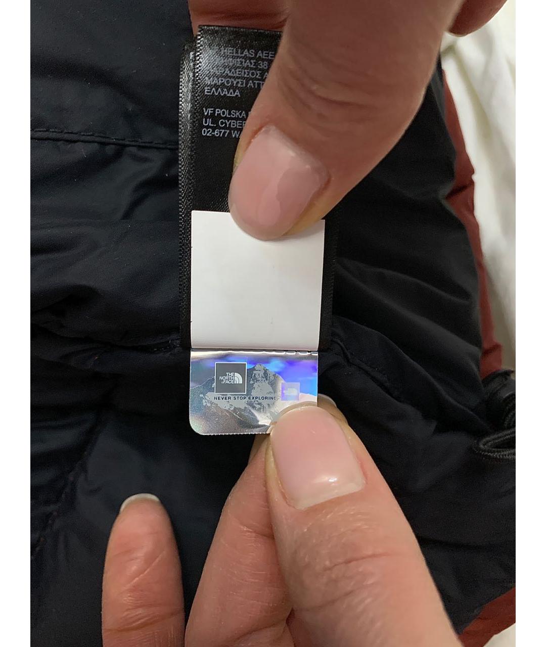 THE NORTH FACE Бордовая куртка, фото 4