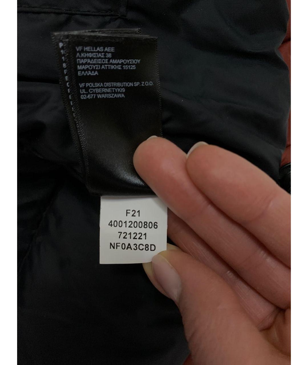 THE NORTH FACE Бордовая куртка, фото 5