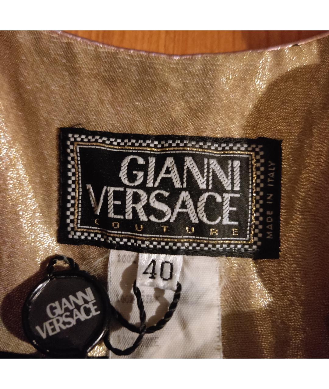 VERSACE VINTAGE Черное вечернее платье, фото 2