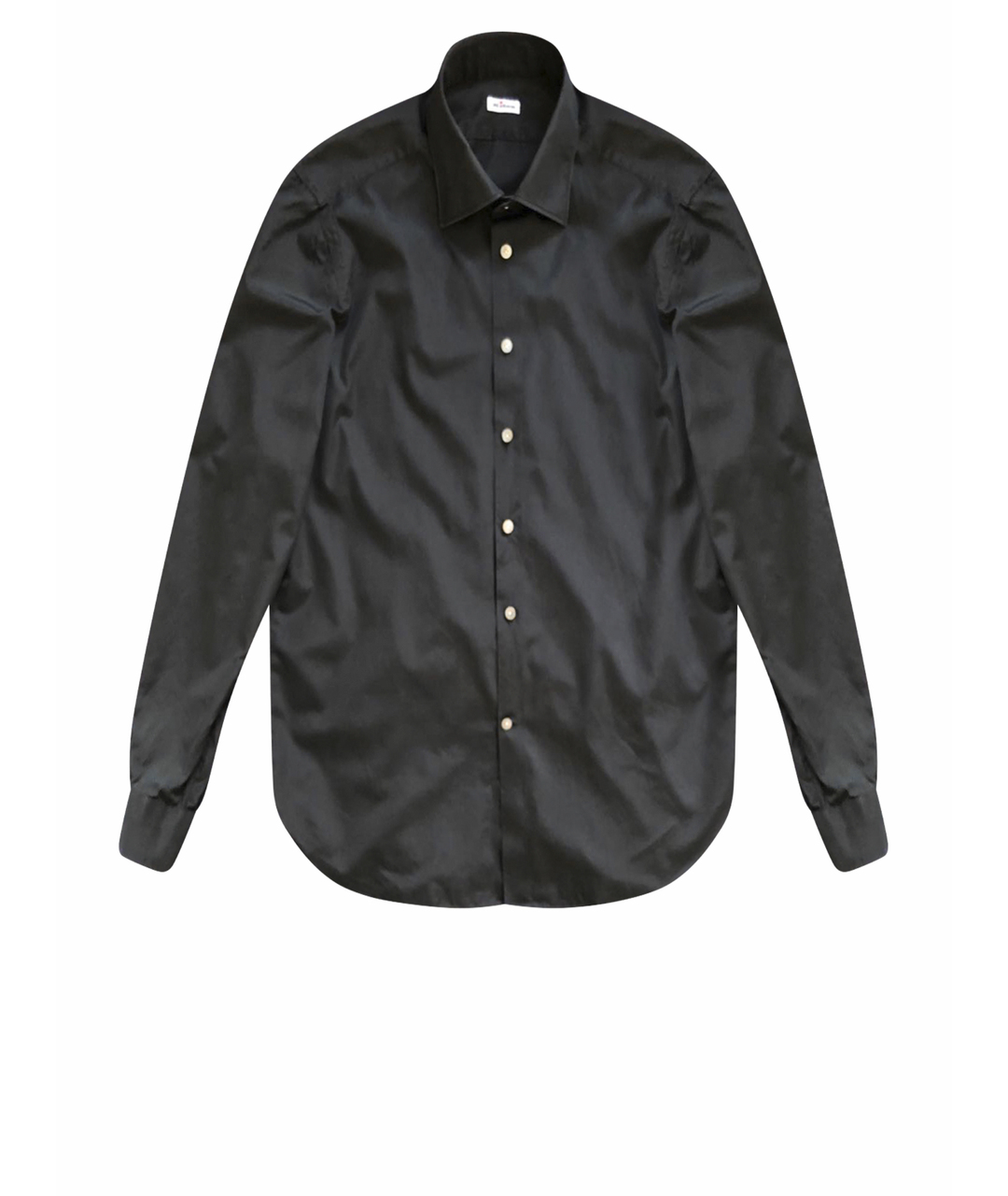 KITON Черная хлопковая кэжуал рубашка, фото 1