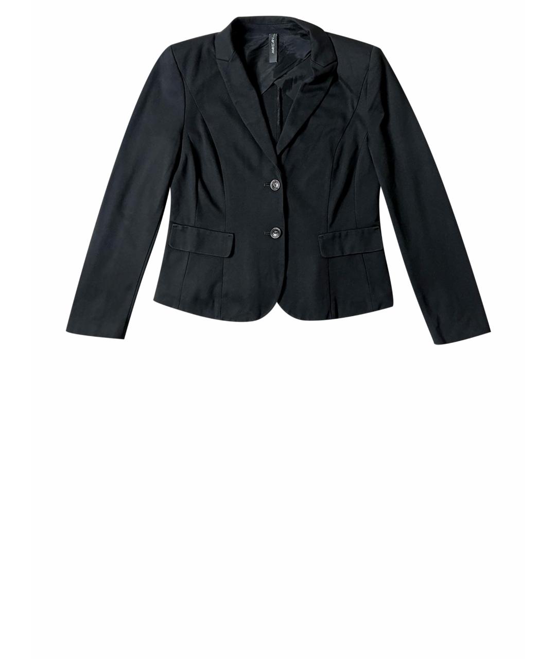 MARC CAIN Черный вискозный жакет/пиджак, фото 1