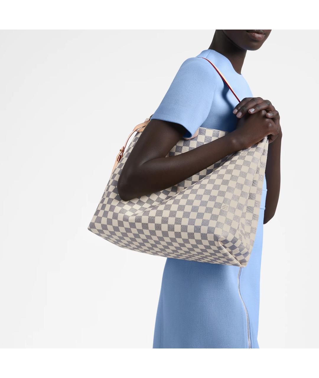 LOUIS VUITTON Сумка тоут из искусственной кожи, фото 4