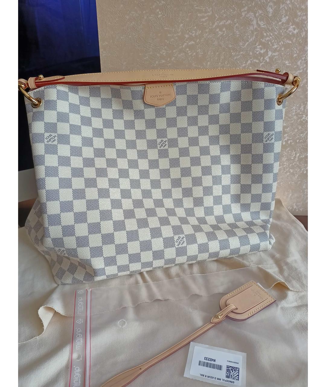 LOUIS VUITTON Сумка тоут из искусственной кожи, фото 6