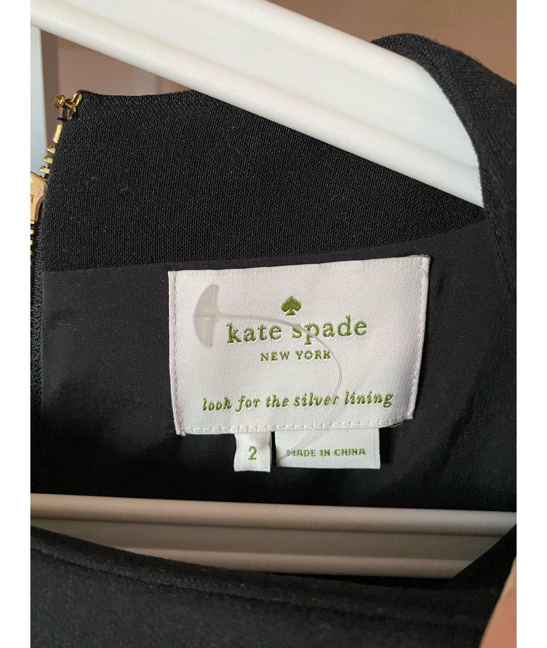 KATE SPADE Черное полиэстеровое повседневное платье, фото 4