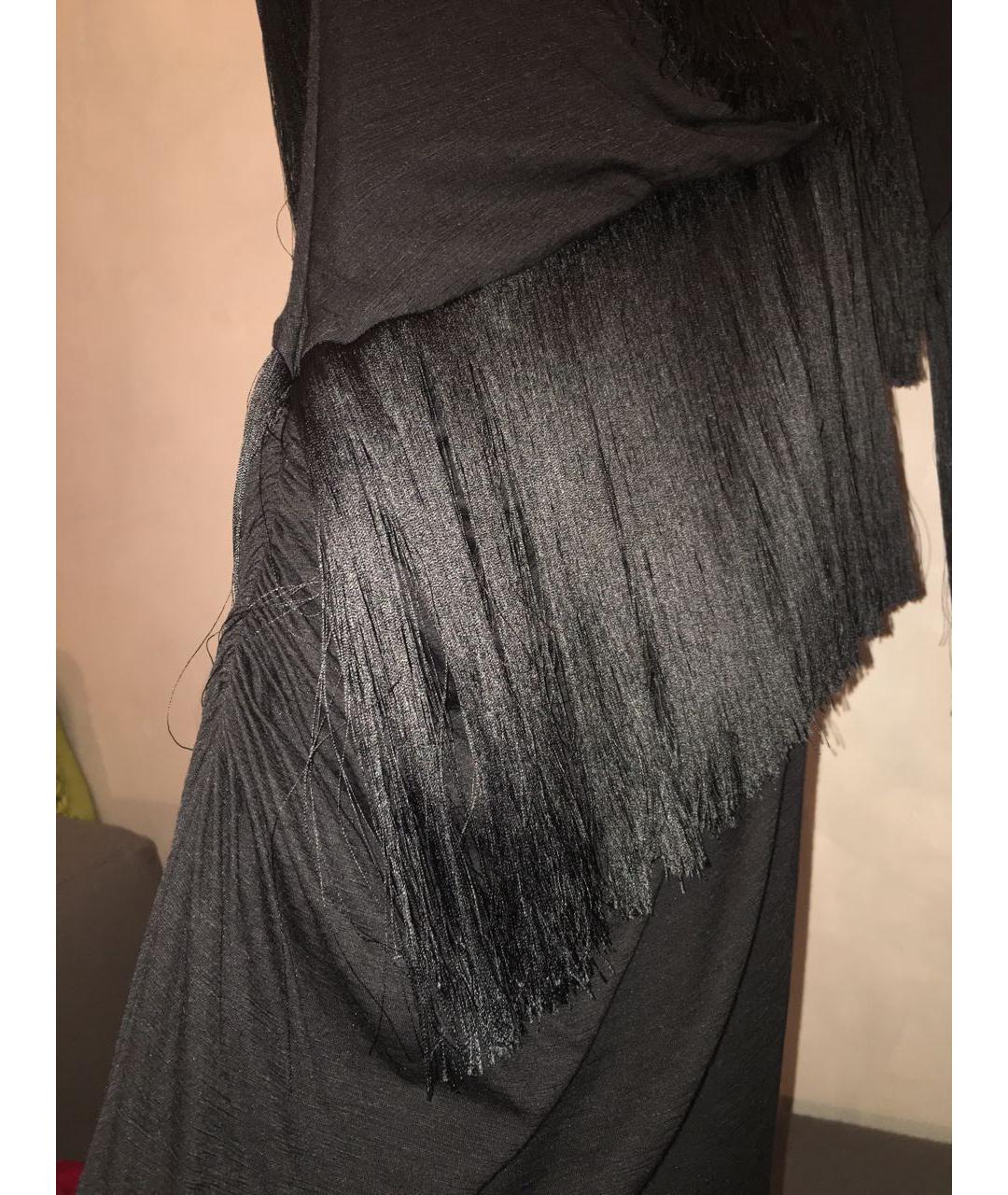EMILIO PUCCI Черное кашемировое коктейльное платье, фото 5
