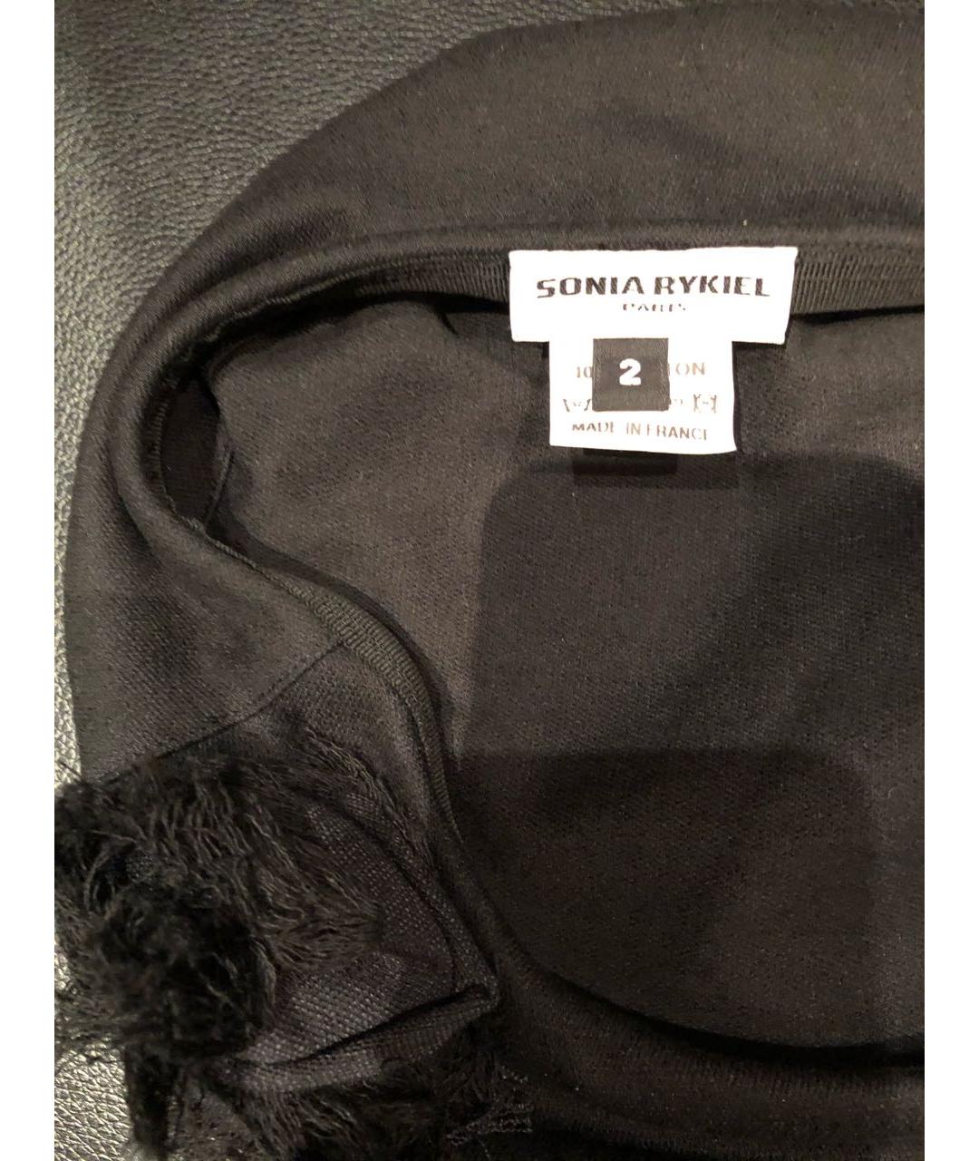 SONIA RYKIEL Черная шапка, фото 3