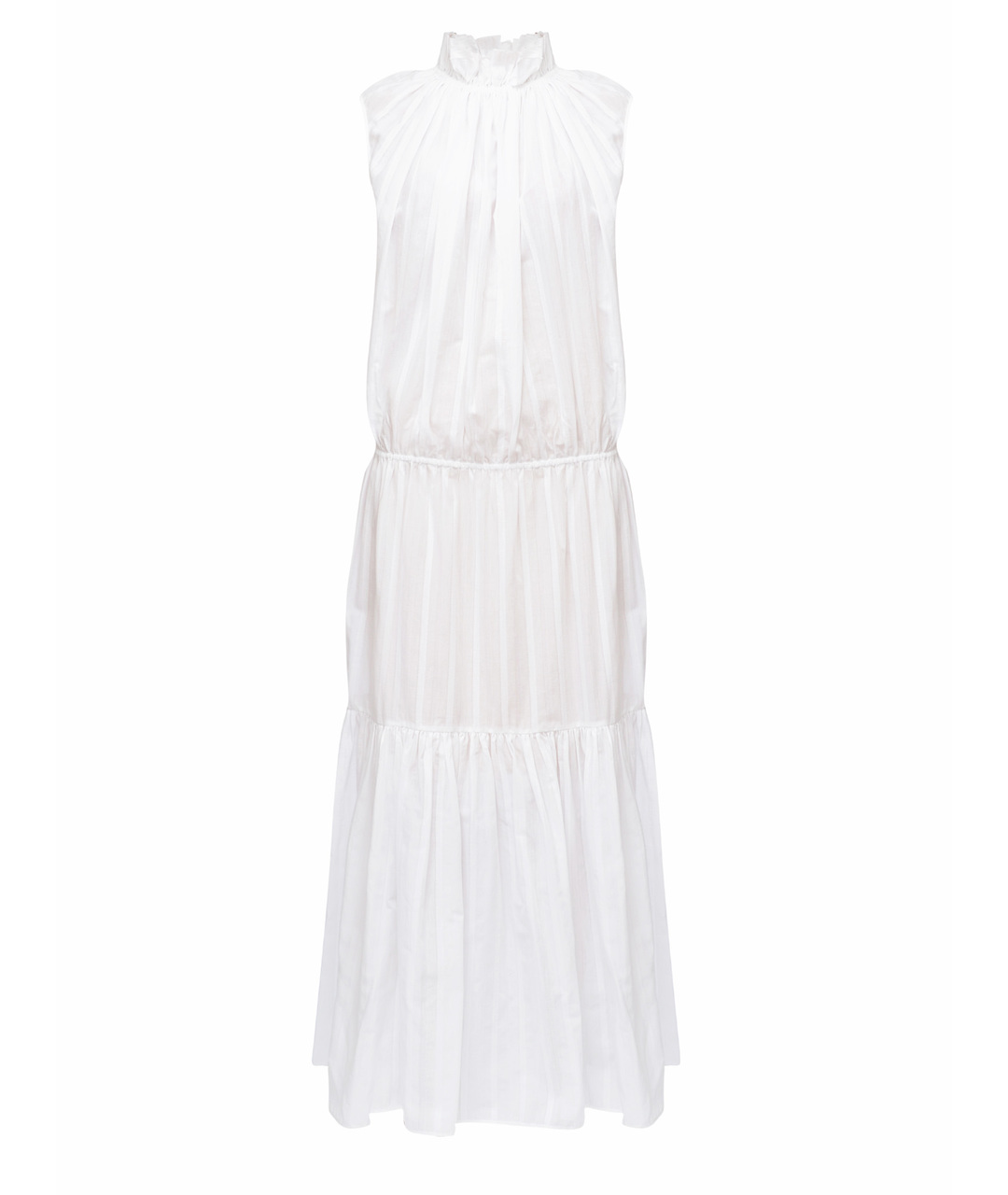 STELLA MCCARTNEY Белое хлопковое повседневное платье, фото 1