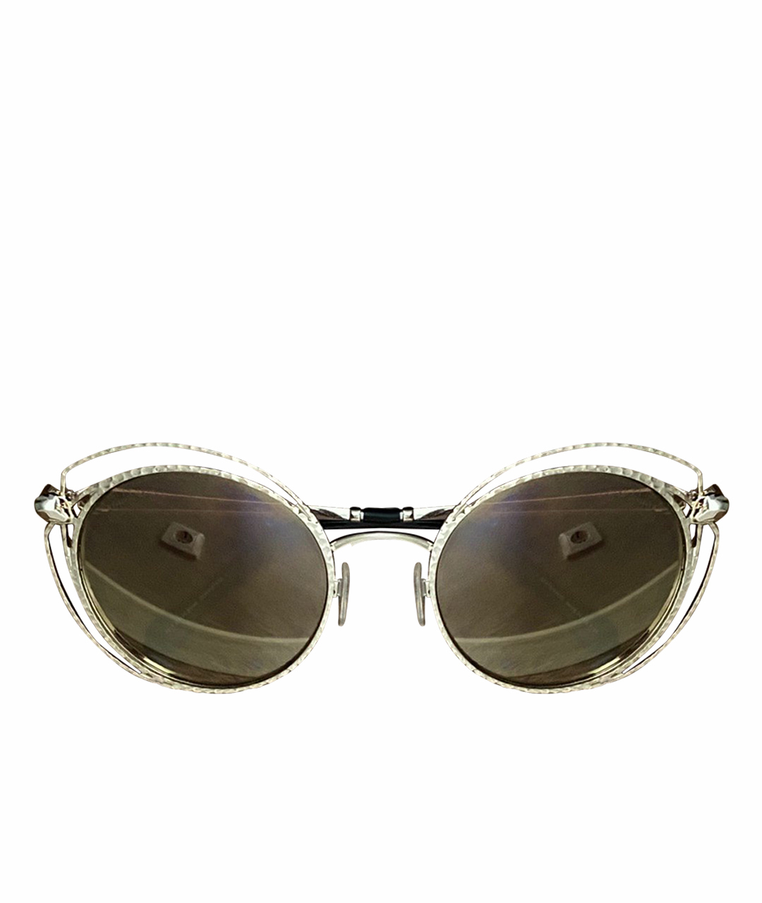 ROBERTO CAVALLI Золотые солнцезащитные очки, фото 1