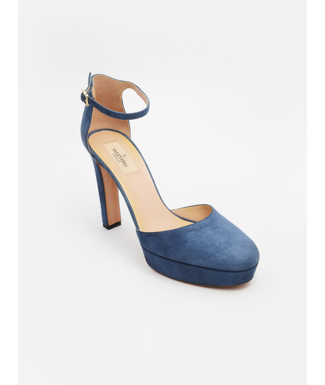 VALENTINO Синие замшевые туфли, фото 2