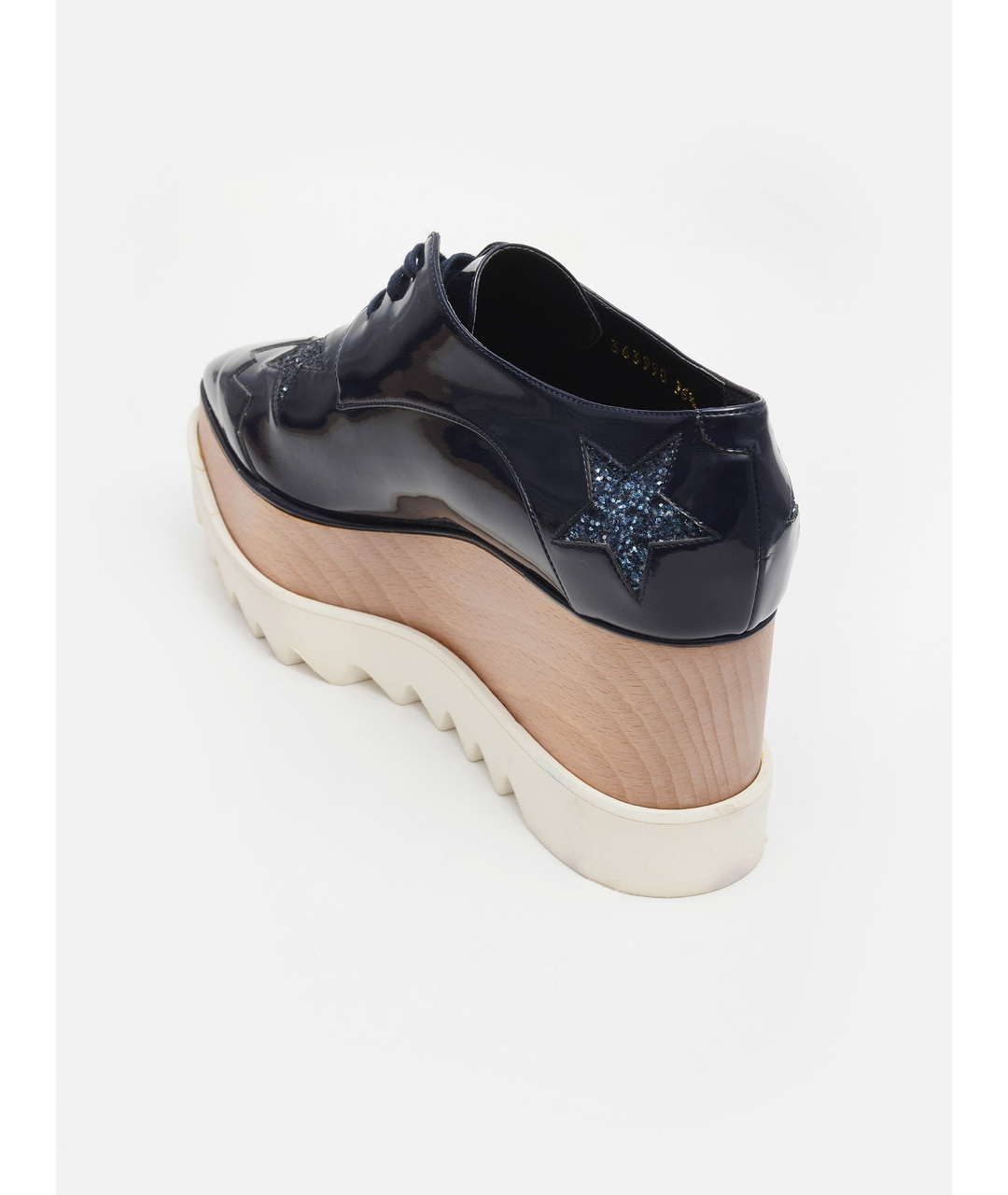 STELLA MCCARTNEY Темно-синие кроссовки из искусственной кожи, фото 3
