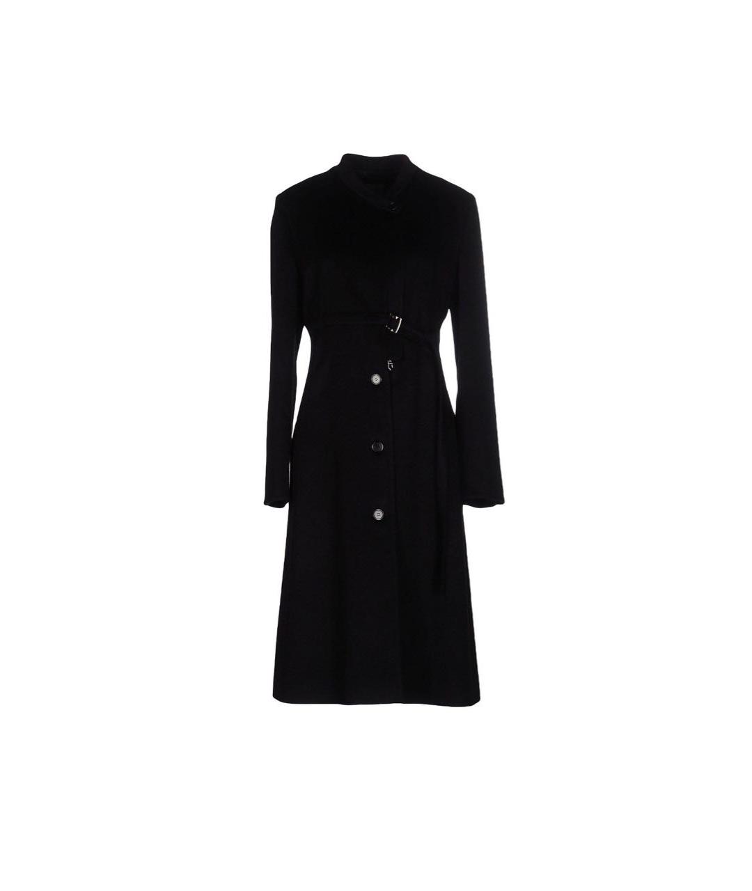 AGNONA Черное кашемировое пальто, фото 1
