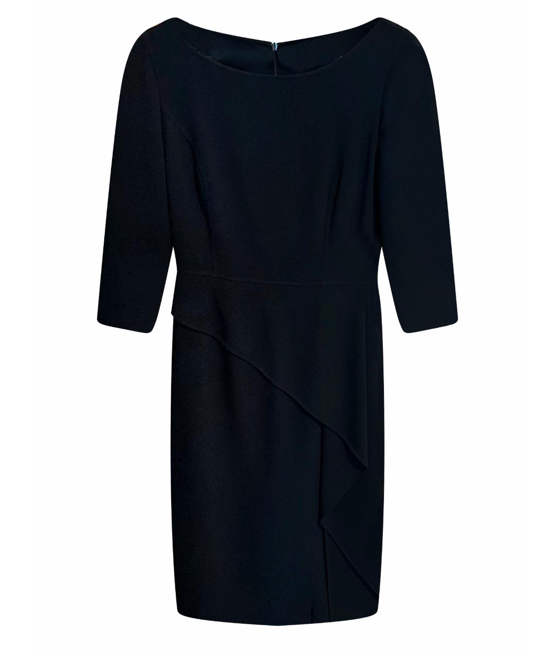 MICHAEL KORS Черное шерстяное вечернее платье, фото 1