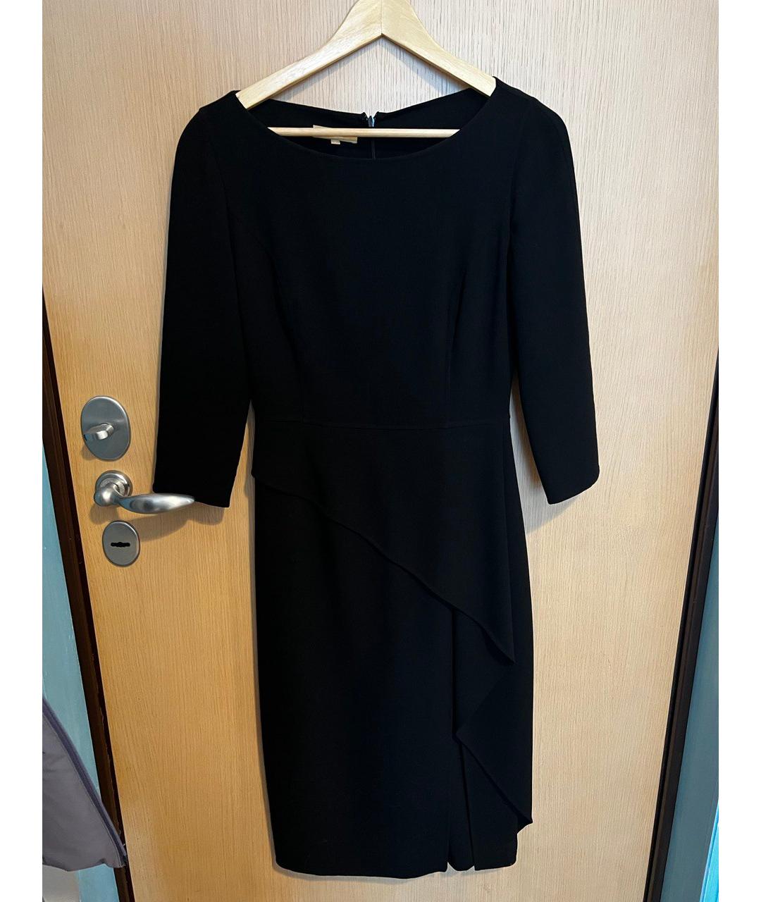 MICHAEL KORS Черное шерстяное вечернее платье, фото 4