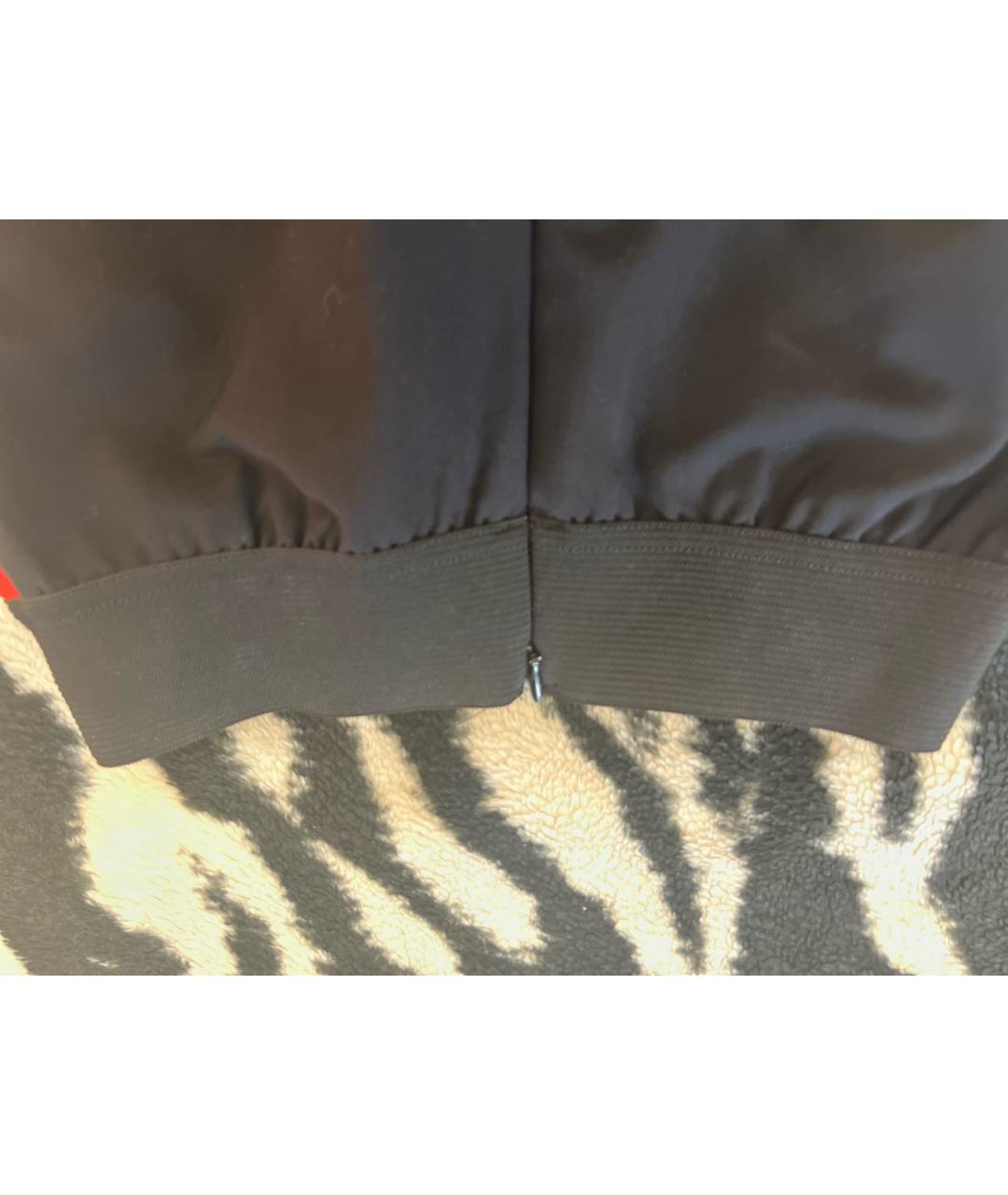 STELLA MCCARTNEY Черные полиэстеровые брюки узкие, фото 2