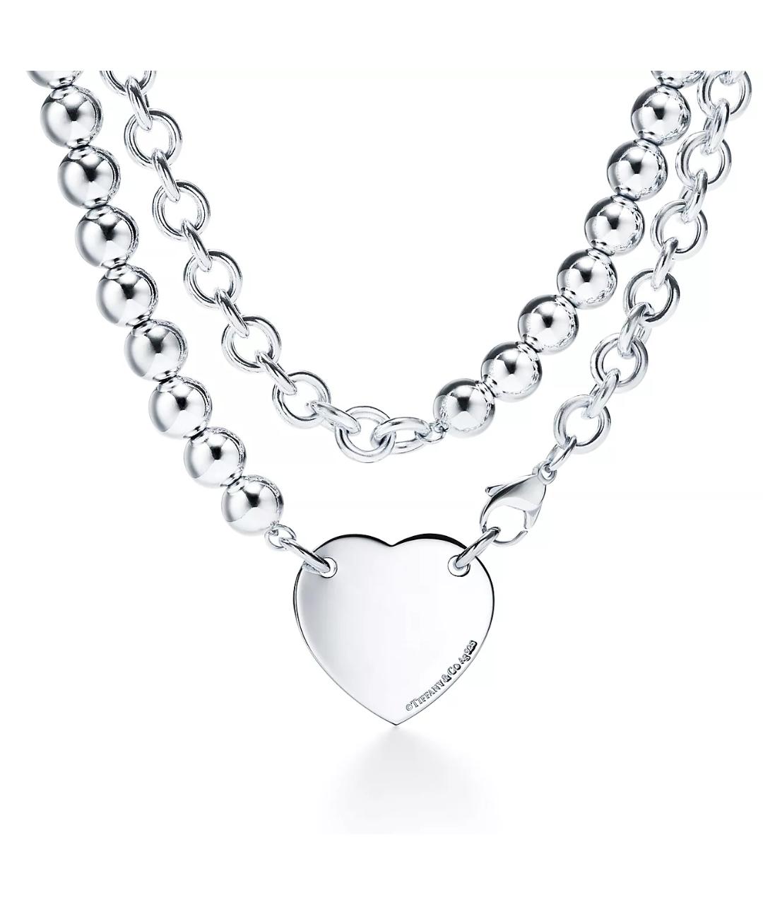 TIFFANY&CO Серебряное серебряное колье, фото 2