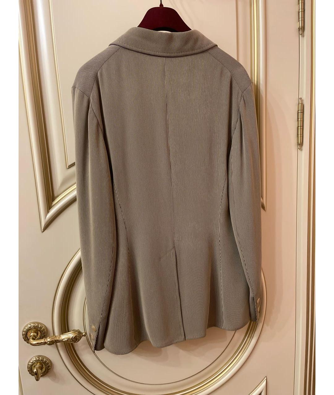 HERMES PRE-OWNED Серый вискозный жакет/пиджак, фото 2