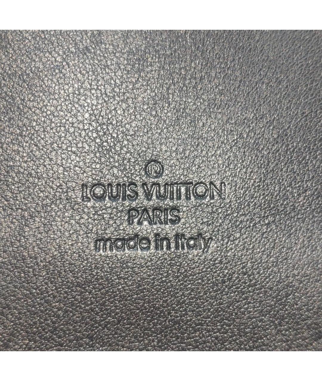 LOUIS VUITTON PRE-OWNED Черный ремень из лакированной кожи, фото 3