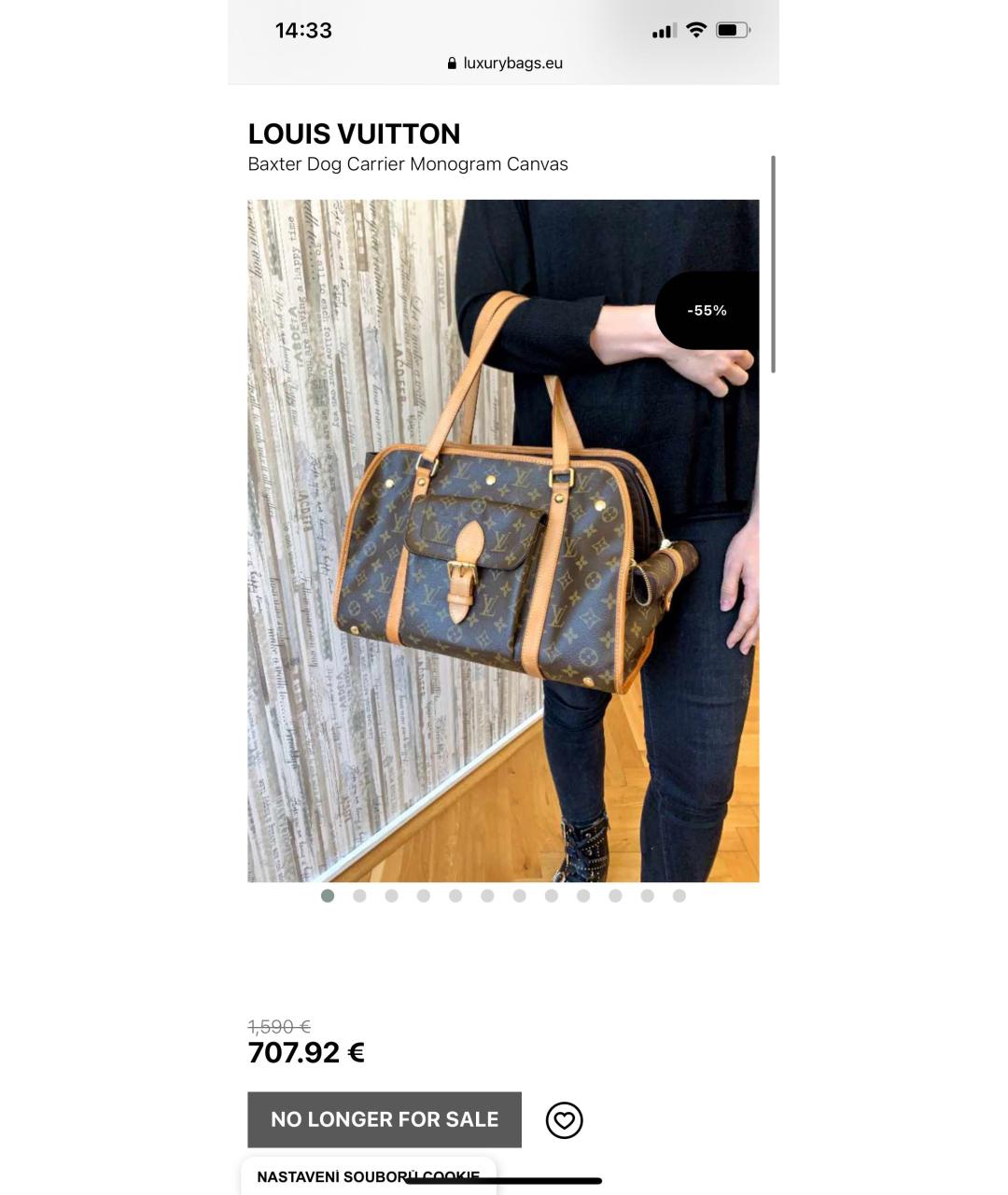 LOUIS VUITTON PRE-OWNED Коричневая кожаная дорожная/спортивная сумка, фото 4