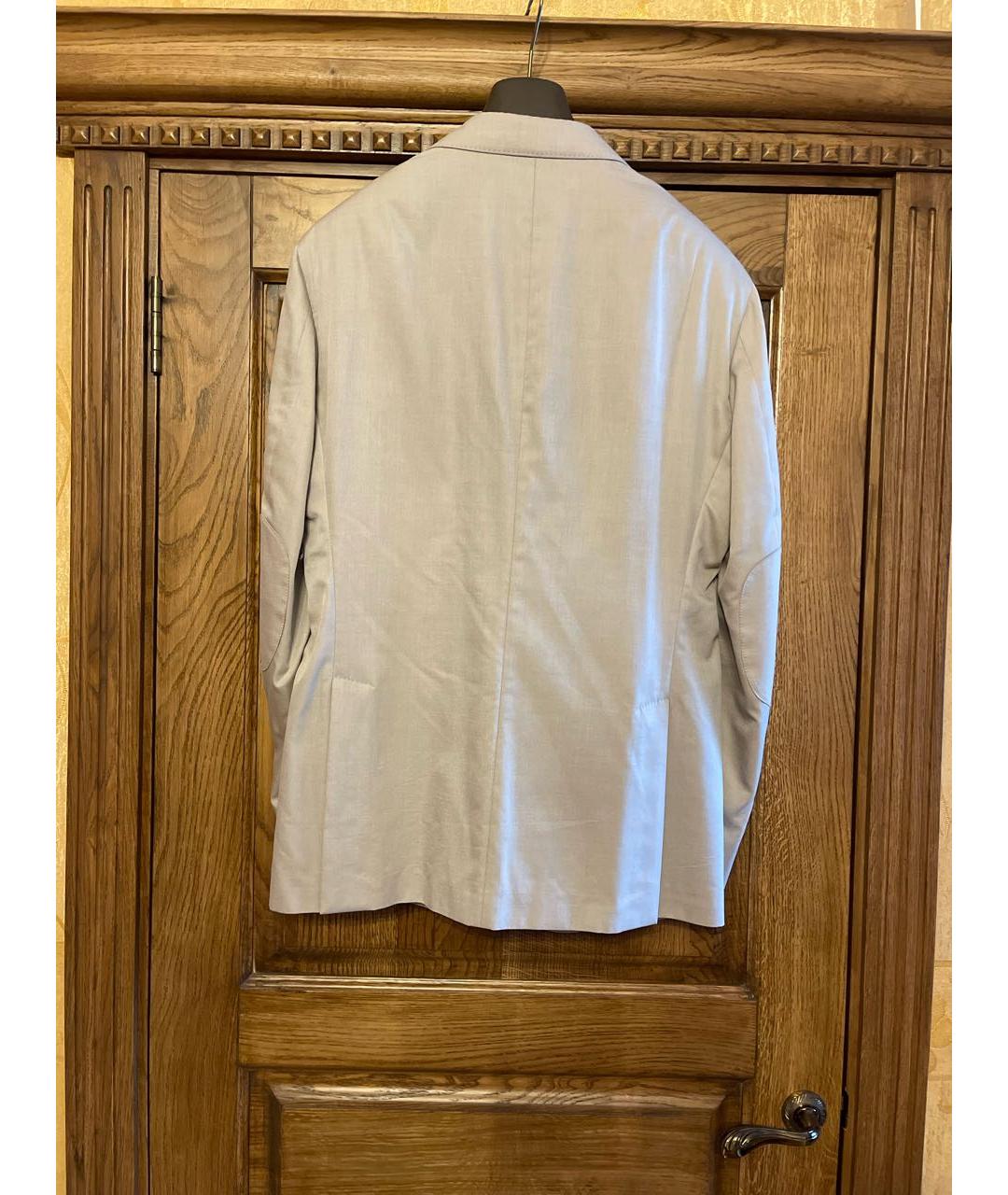 LORO PIANA Бежевый кашемировый пиджак, фото 2