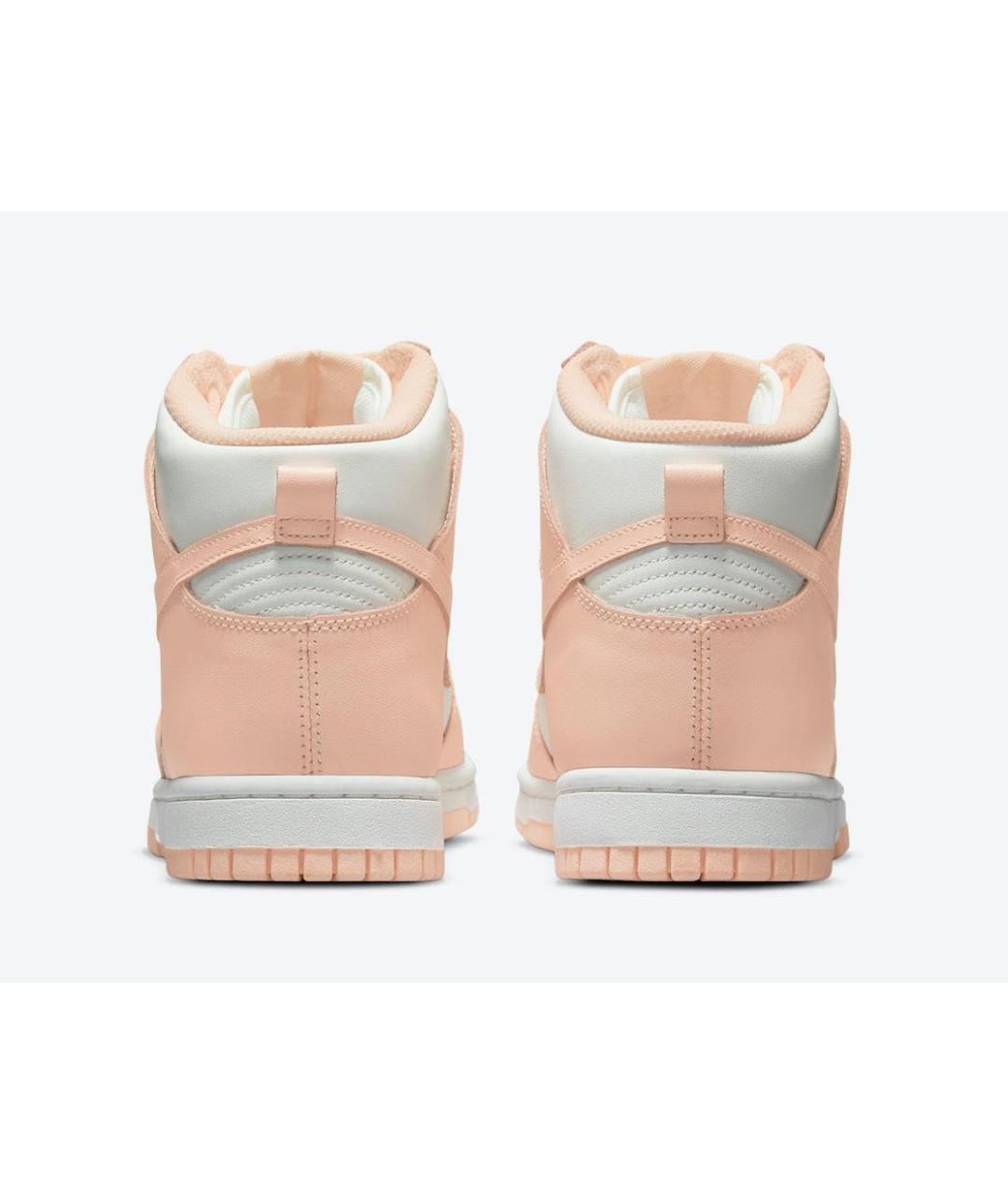 NIKE Бежевые кожаные кроссовки, фото 4
