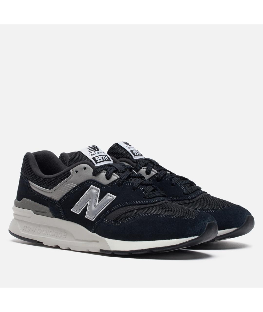 NEW BALANCE Черные замшевые кроссовки, фото 2