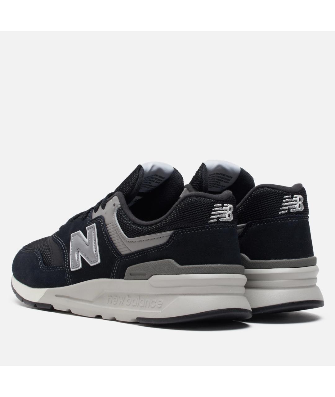NEW BALANCE Черные замшевые кроссовки, фото 4