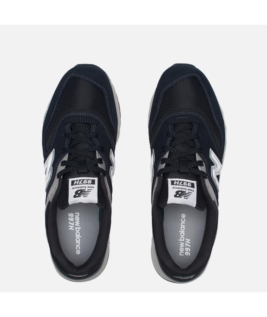 NEW BALANCE Черные замшевые кроссовки, фото 3