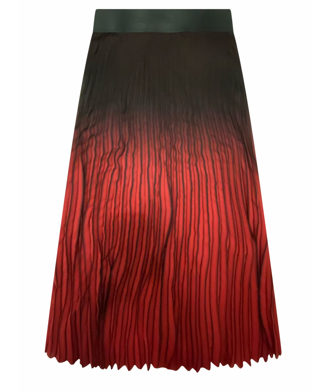 MAJE Красная полиэстеровая юбка макси, фото 1