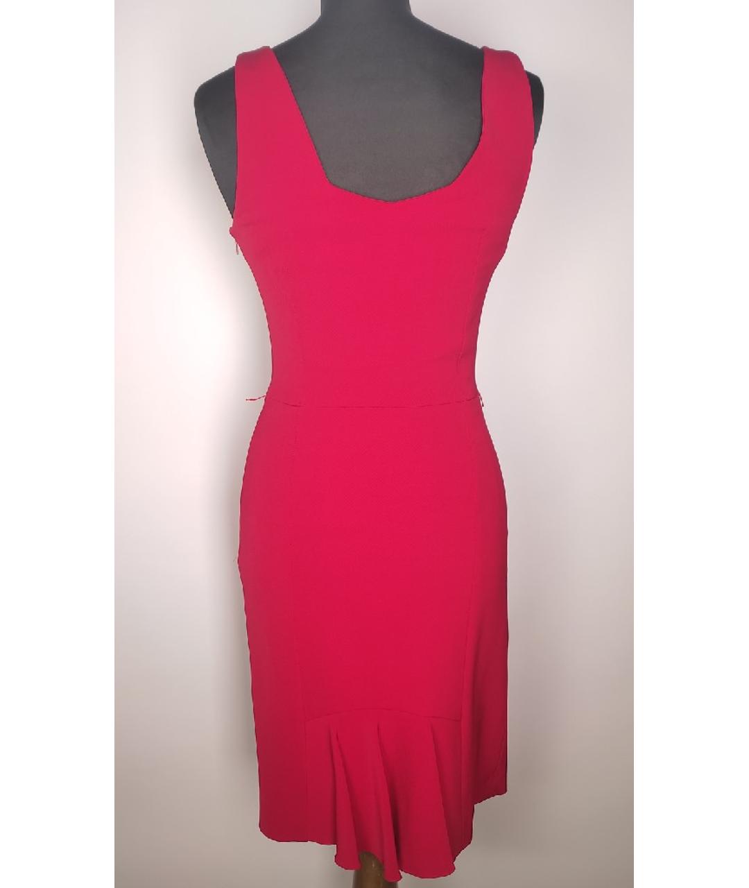 CHRISTIAN DIOR PRE-OWNED Красное шерстяное платье, фото 3