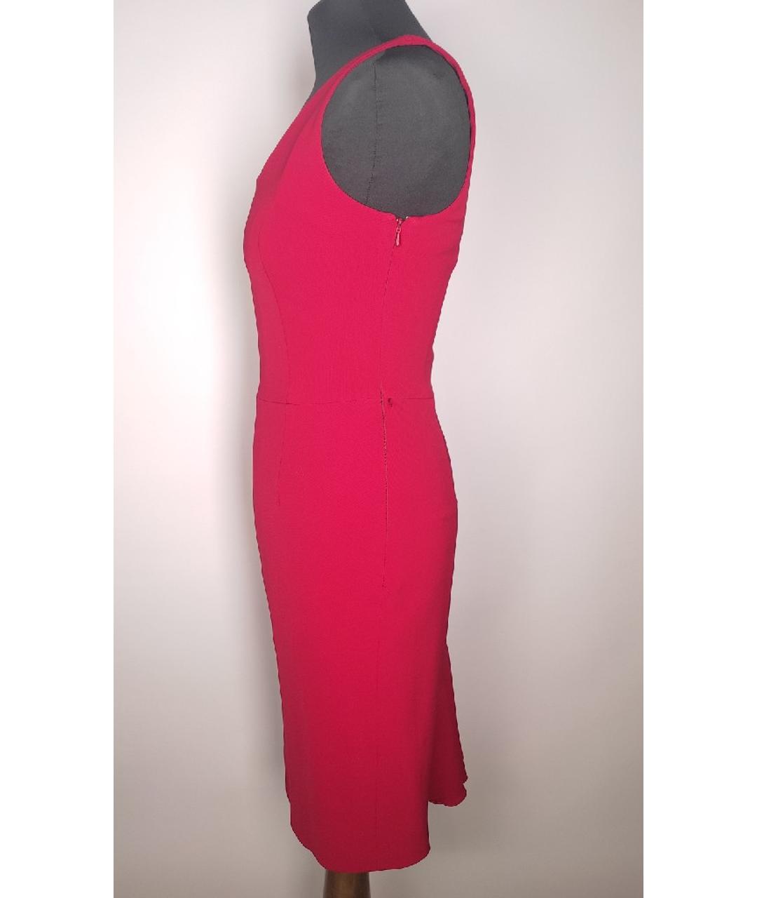 CHRISTIAN DIOR PRE-OWNED Красное шерстяное платье, фото 2