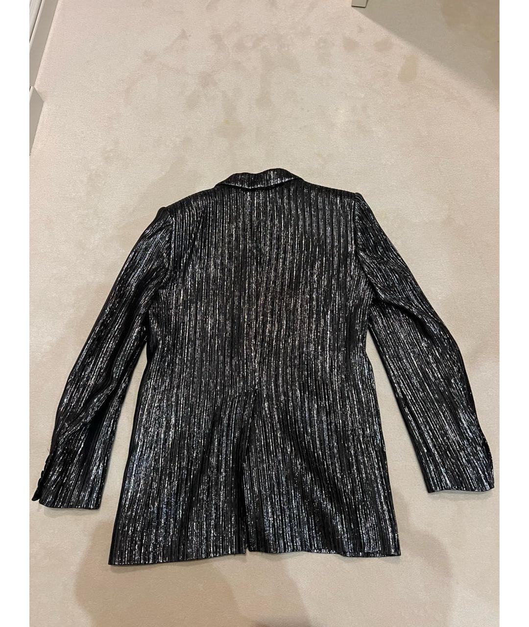 ISABEL MARANT Серебрянный вискозный жакет/пиджак, фото 2