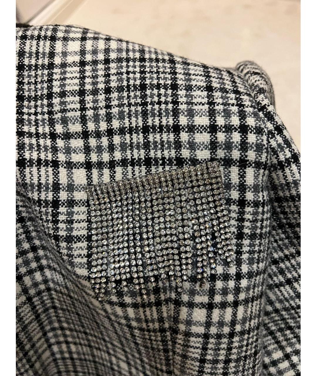 SANDRO Серый шерстяной жакет/пиджак, фото 7