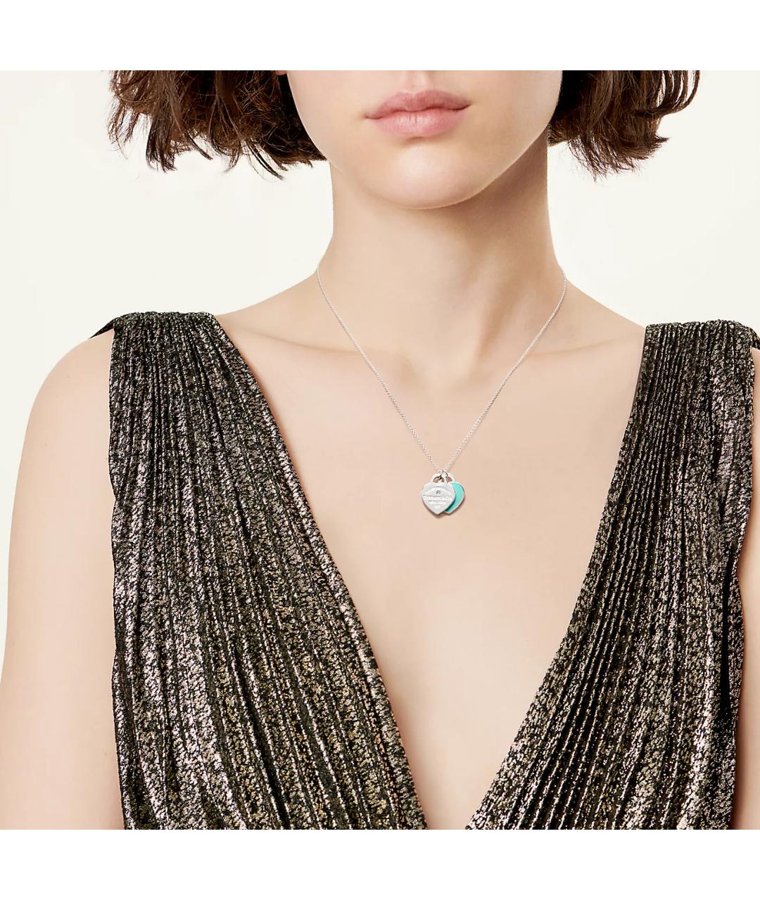 TIFFANY&CO Серебряная серебряная подвеска, фото 5