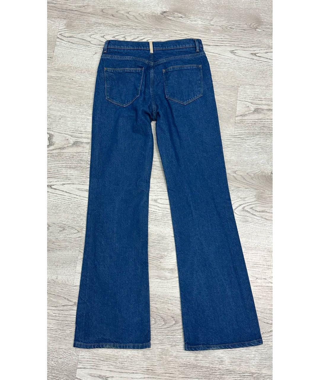 WANDLER Синие хлопковые джинсы клеш, фото 2