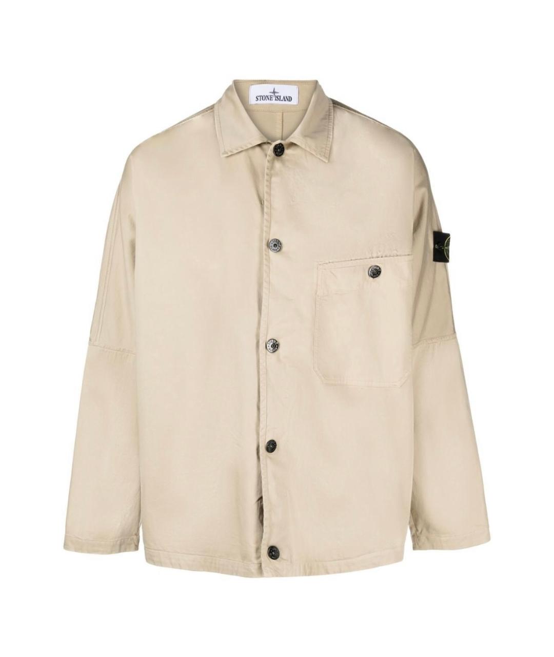 STONE ISLAND Бежевая куртка, фото 1