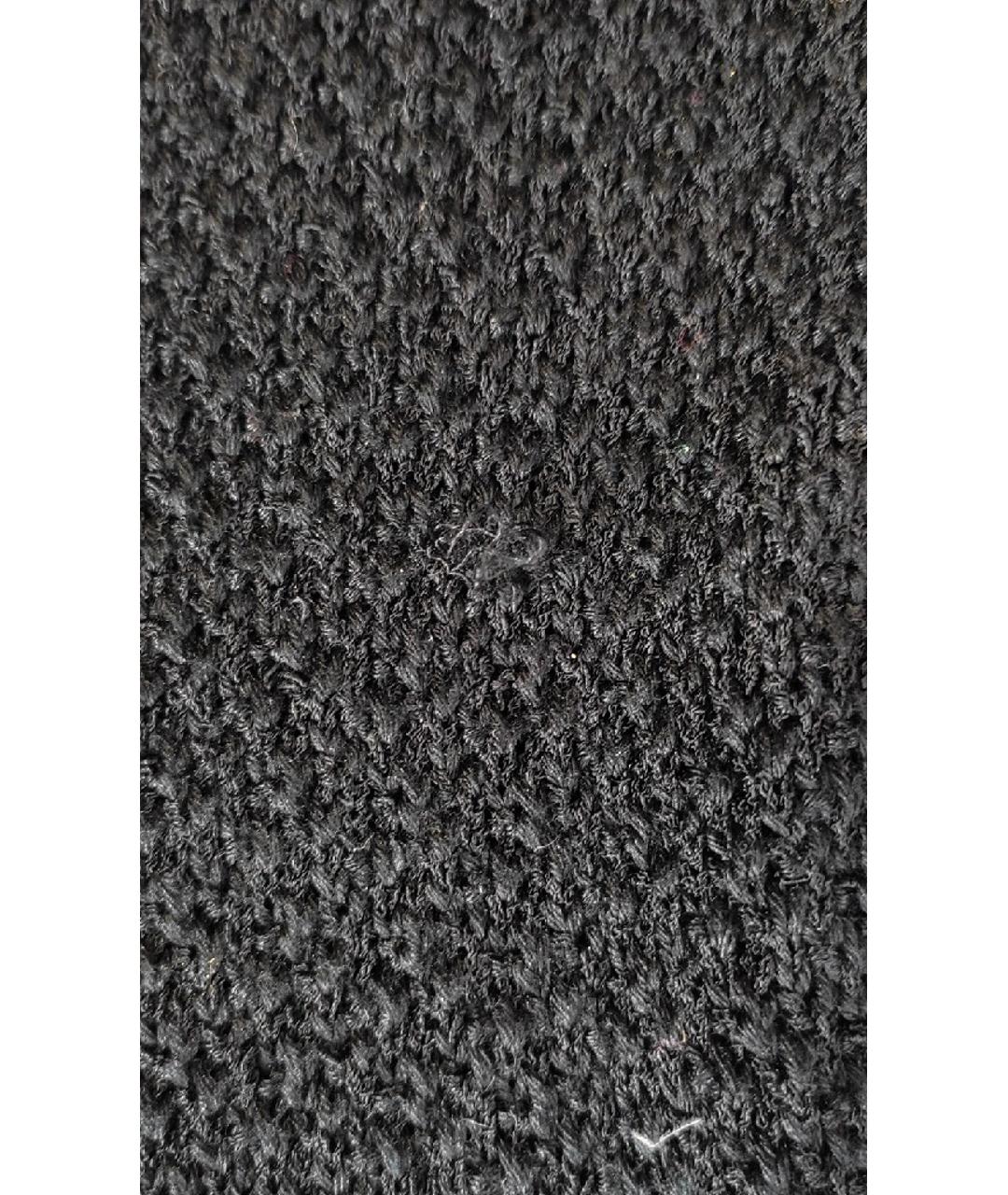 RALPH LAUREN Черный вискозный джемпер / свитер, фото 4